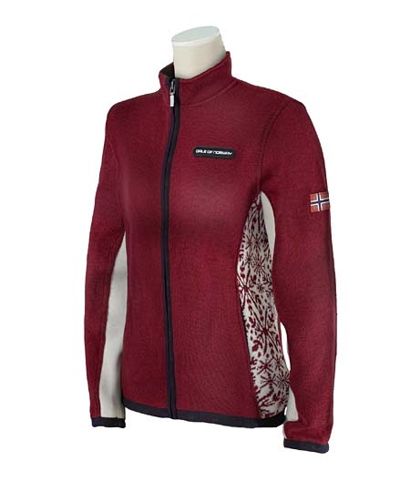 Dale of Norway Preikestolen Merino Wool Jacket Women's (Vino Tin