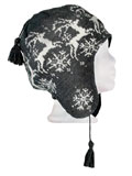 Dale of Norway Reindeer Hat (Dark Charcoal / Cream)