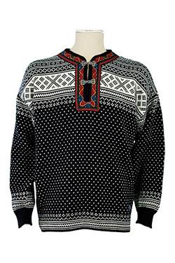 Dale of Norway Setesdal Sweater (Black / Off-white)