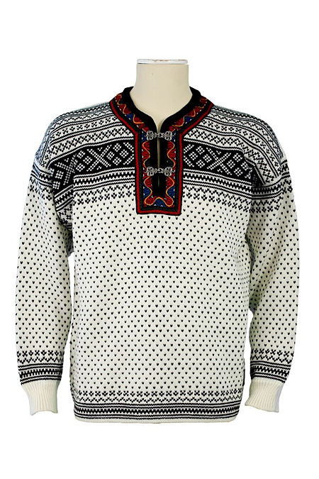 Dale of Norway Setesdal Sweater (Off White / Black)