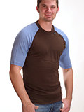 Dale of Norway Short Sleeves Base Layer Men's (Brown / Aqua)