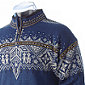 Dale of Norway Solferino Wool Sweater (Blue)