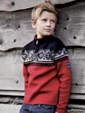 Dale of Norway St. Moritz Sweater Kids' (Torreo / Off White / Black)