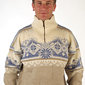 Dale of Norway St. Moritz Ski Sweater (Mixed Beige / White)