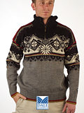 Dale of Norway St. Moritz Ski Sweater (Mixed Grey / Black)