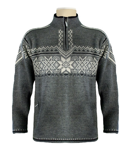 Dale of Norway Stetind Sweater Men's (Smoke / Dark Charcoal / Cr