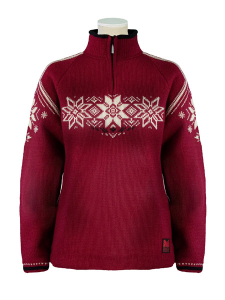 Dale of Norway Stetind Sweater Women's (Vino Tinto / Black / Cre