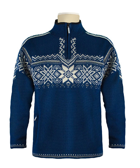 Dale of Norway Stetind WP Sweater (Indigo / Smoke / Cream)