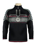 Dale of Norway Stetind Windstopper Sweater Men's (Black / Vino Tinto / Cream)