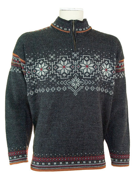 Dale of Norway Stoneham Sweater (Dark Charcoal Heather)