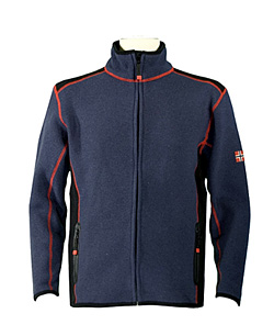 Dale of Norway Storebjorn Merino Fleece Jacket Men's (Storm Blue / Black)