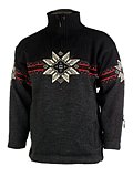 Dale of Norway Storetind Windstopper Sweater Men's (Dark Charcoal / Black / Redrose)