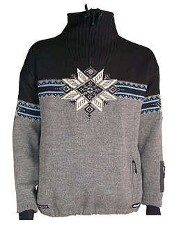 Dale of Norway Storetind Windstopper Sweater Men's (Dk. Heather Charcoal)