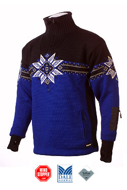 Dale of Norway Storetind Windstopper Sweater Men's (Electric Blue)