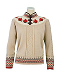 Dale of Norway Uppigard Sweater Women's (Vanilla / Currant)