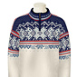 Dale of Norway Vail US Ski and Snowboard Team Sweater (Off-white / Raspberry / Ice Blue)