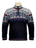 Dale of Norway Vail US Ski and Snowboard Team Sweater (Midnight Navy / Redrose / Cream)