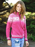 Dale of Norway Valle Sweater Women's (Allium / Off-white)