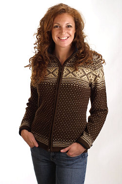 Dale of Norway Valle Sweater Women's (Mocca / Vanilla)