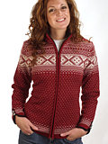 Dale of Norway Valle Sweater Women's (Redrose / Off-white)