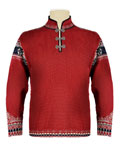 Dale of Norway Vinland Sweater Men's (Red Rose / Light Charcoal)