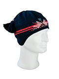 Dale of Norway Weatherproof Hat Unisex (Midnight Navy / Cream / Rasp)