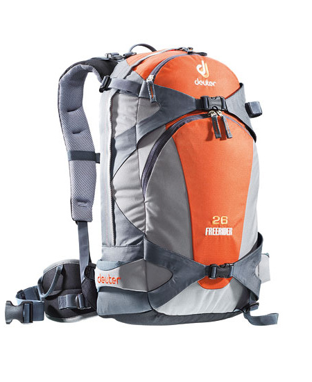 Deuter Freerider 26 Alpine Backpack (Orange / Ash)