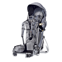 Deuter Kid Comfort III Child Carrier (Black / Granite)