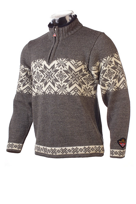 Devold Lauparen Sweater (Grey / White)