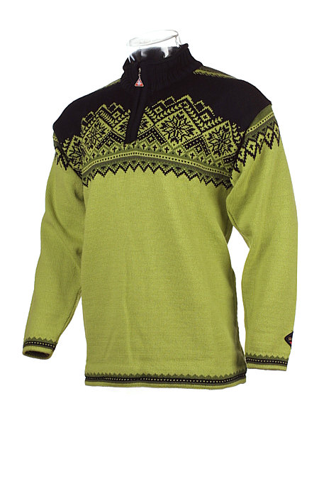 Devold Snaufjell Sweater (Lime / Black)