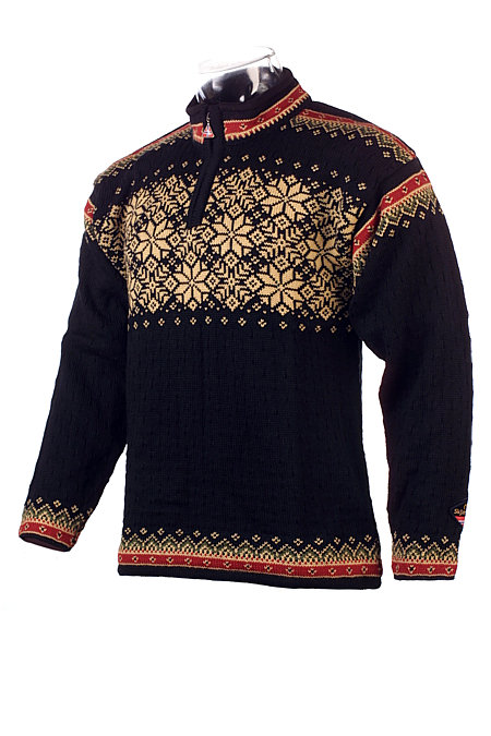 Devold Snohetta Sweater (Black / Beige)