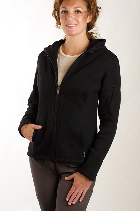 ExOfficio Alpental Long-Sleeve Zip Hoody Women's (Black)