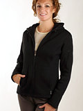 ExOfficio Alpental Long-Sleeve Zip Hoody Women's (Black)