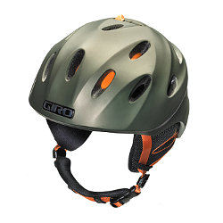 Giro Fuse Helmet (Matte Olive / Orange)