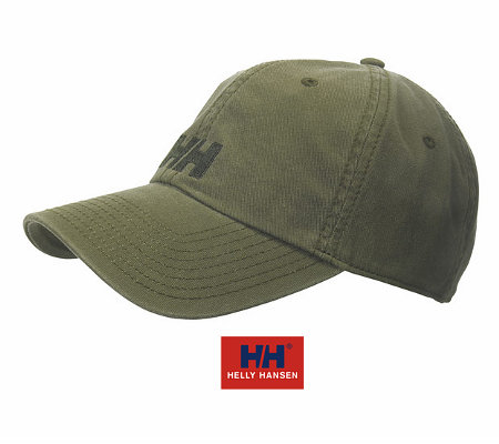 Helly Hansen Logo Cap (Mud Green)