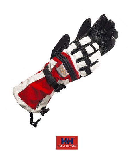 Helly Hansen Accretion Glove Men's (Silver / Red)