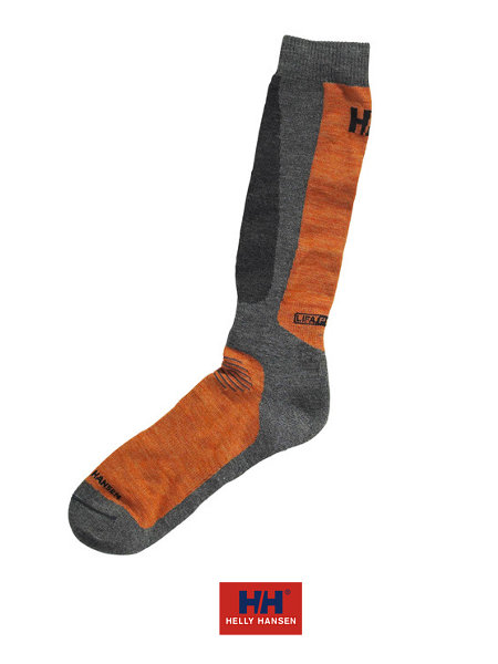 Helly Hansen Apex Socks Men's (Steel / Tangerine)
