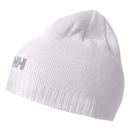 Helly Hansen Brand Beanie (White)