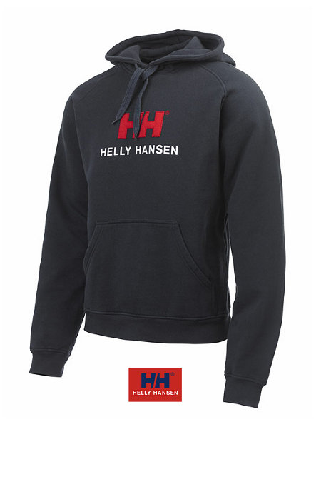 Helly Hansen Brand Hoodie Men's (Navy)