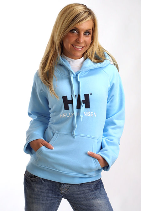 Helly Hansen Brand Hoodie Women's (Surf Spray)