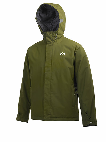 Helly hansen green on sale jacket