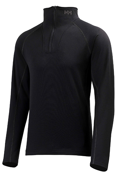 Helly Hansen Ekolab Half Zip Baselayer Men's (Black)