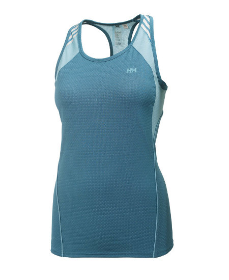 Helly Hansen Fire Sleeveless Tee Women's (Capri Blue / Droplet)