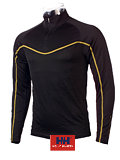 Helly Hansen LIFA DRY New Dynamic Half Zip Men's (Black / Gold)