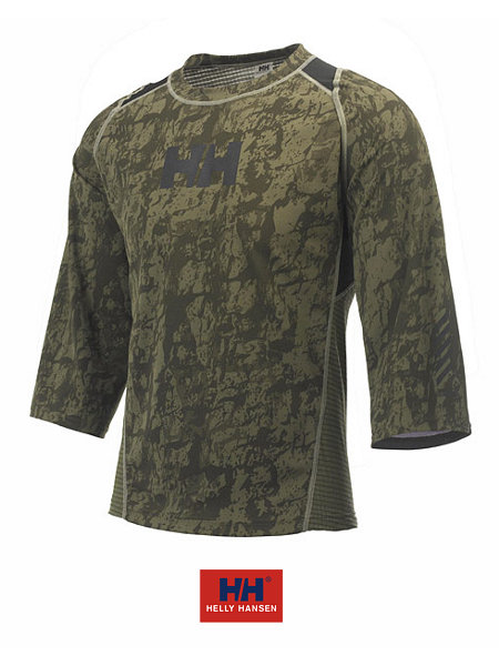 Helly Hansen Jaeger MTB 3/4 Tee Men's (Mud Green)