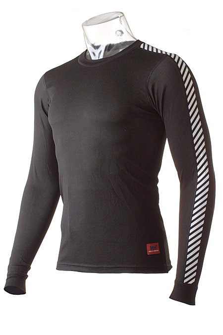 Helly Hansen LIFA Active Stripe Crew Black