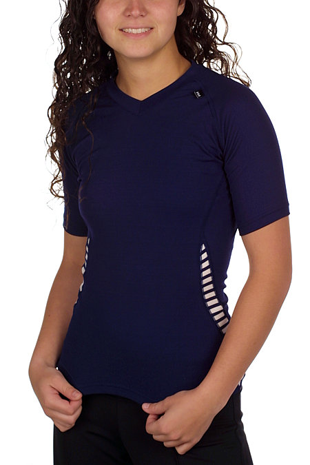 Helly Hansen LIFA DRY V-Neck Tee Women's (Navy)