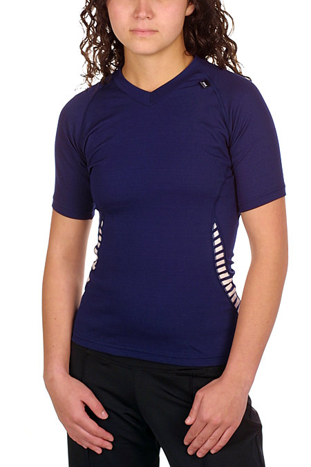 Helly Hansen LIFA DRY V-Neck Tee Women's (Navy)