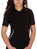 Helly Hansen LIFA DRY V-Neck Tee Women's (Black)