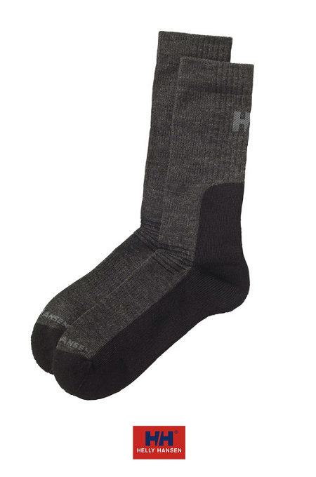 Helly Hansen LIFA WARM 4 Season Socks Men's (Black / Charcoal)